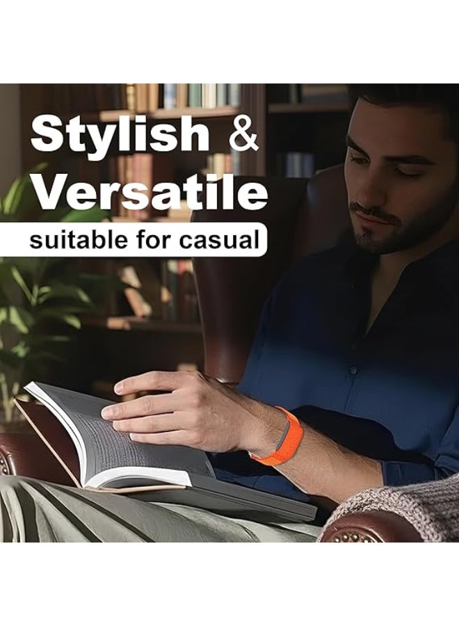 Nylon Replacement Band, Compatible with Amazfit Helio Strap – Adjustable, Breathable Sport Wristband for Fitness Tracker, Comfortable for All-Day Wear - Image 4